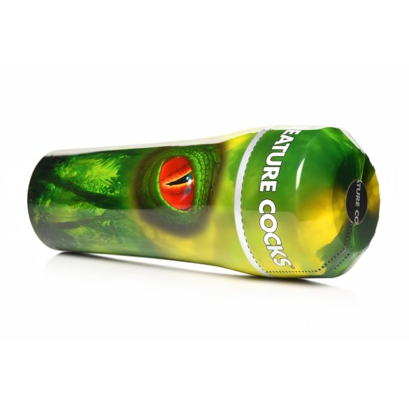 Raptor - umělá vagina s pouzdrem (černý-zelený)