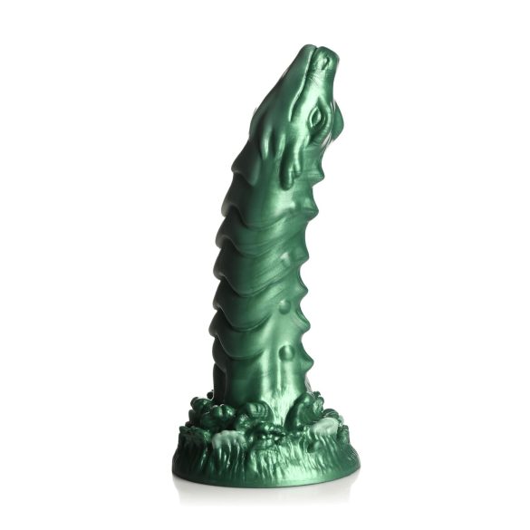 Kreaturní kohoutí příšera - silikonový dildo (zelený)