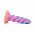 Creatura Cocks Měsíční jezdec – svítící unicorn dildo (fialovo-růžové)