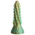 Stegosaurus - silikonové dildo - 20 cm (zelené)