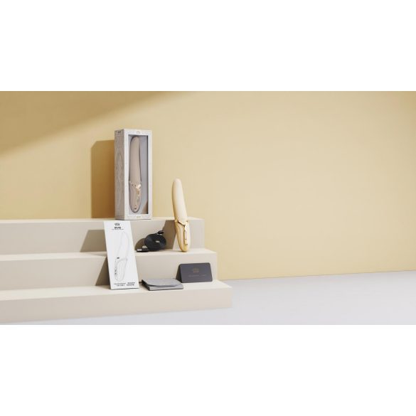 Zalo Eve - dobíjecí, hřejivý rotační vibrátor (bílý)