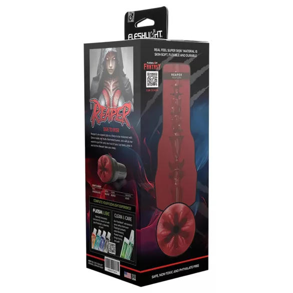 Fleshlight Fantasy Reaper - fantastická umělá vagína masturbátor (červený)