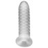 Fat Boy Checker Box - návlek na penis (15cm) - bílý