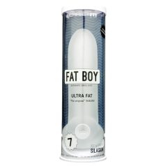 Fat Boy - návlek na penis - ultra silný - 19 cm - bílý
