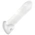 Fat Boy Original Ultra Fat - návlek na penis (19 cm) - bílý