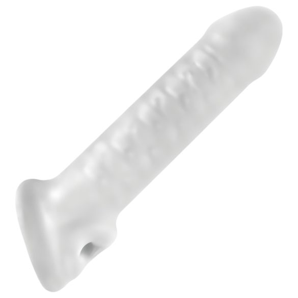 Fat Boy Thin - návlek na penis - 17 cm - bílý