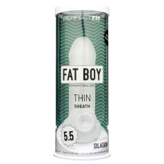 Fat Boy Thin - návlek na penis 15 cm - bílý