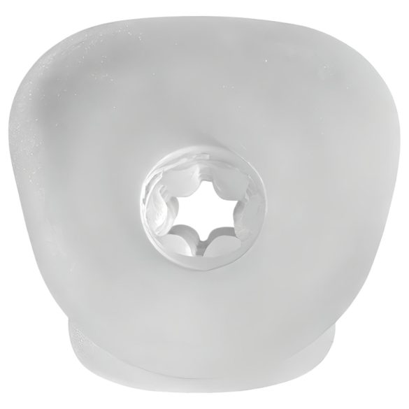 Perfect Fit Breeder - otevřený návlek na penis - bílý