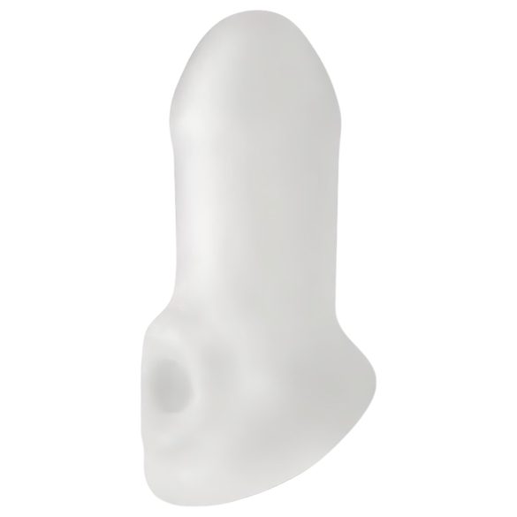 Fat Boy Thin - návlek na penis - 10 cm - bílý