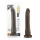 Dr. Skin - realistický dildo s přísavkou - hnědý 20,5 cm