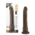 Dr. Skin 8,5 - realistické dildo s přísavkou (hnědé, 20,5 cm)