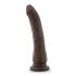 Dr. Skin 8,5 - realistický přísavný hnědý dildo (20,5 cm)