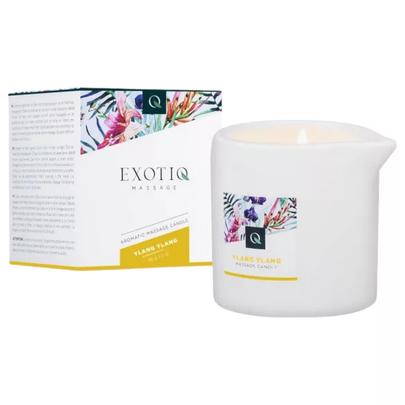 Exotiq - masážní svíčka s vůní ylang ylang - 60g