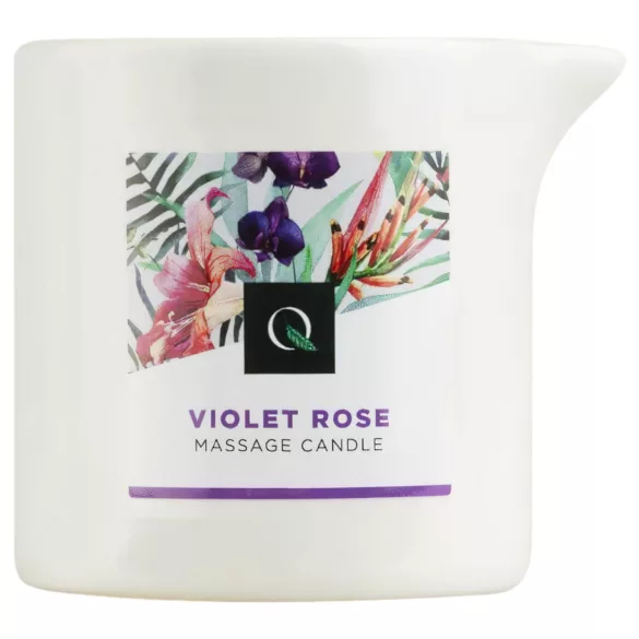 Exotiq Violet Rose - masážní svíčka - 60g