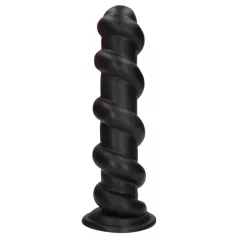   Ouch! Hole Driller - obří anální kolík (černý) - 31,5 cm