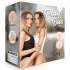 S-Line Twins - realistická umělá vagína (tělová barva) - 2 ks