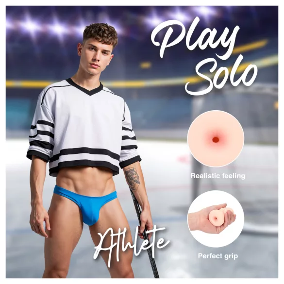 S-Line Athlete - realistický umělý zadeček (tělová barva)
