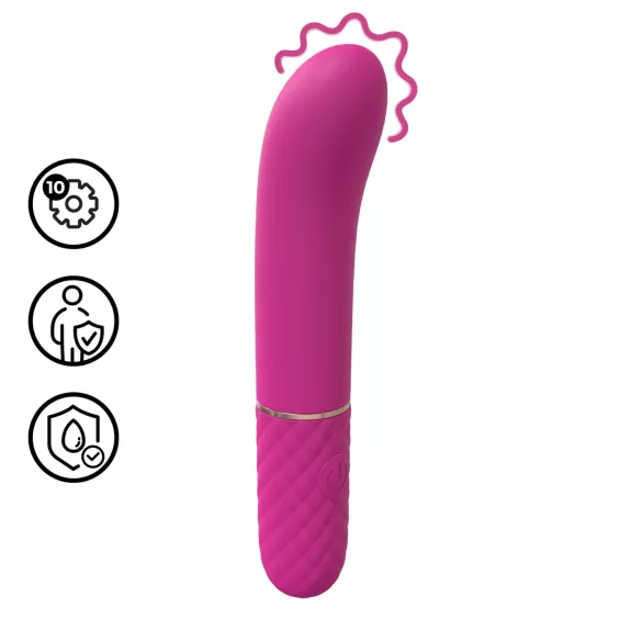 Loveline - mini vibrátor na bod G (růžový)