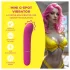 Loveline - mini vibrátor na bod G (růžový)