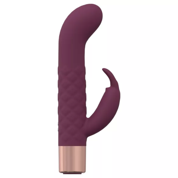 Loveline - mini vibrátor s králíčkem (červený)