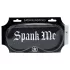 Au! - saténová oční maska s nápisem „Spank Me“ (černá)