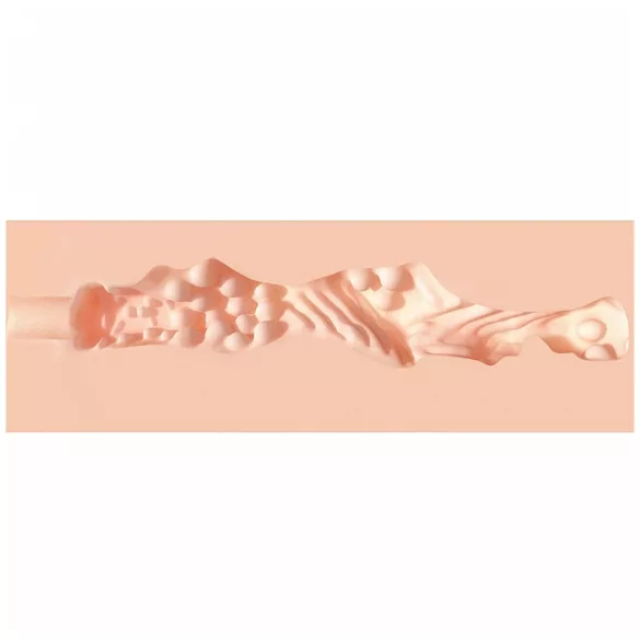 XKIN Desire Alessia - realistická umělá vagína masturbátor (přírodní)