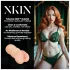 XKIN Temtress Nicolette - realistická umělá vagína masturbátor (přírodní)