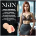 XKIN Amber Blowfiled - realistická umělá vagína masturbátor (přírodní)