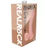 RealRock - realistický vibrátor s dvojitou hustotou (tělová barva) - 15 cm