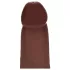RealRock - realistické dildo s dvojitou hustotou (hnědé) - 15,5 cm