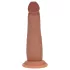 RealRock - realistické dildo s dvojitou hustotou (opálené) - 15,5 cm