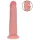 RealRock - realistické dildo s dvojitou hustotou (tělová barva) - 18,5 cm