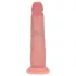RealRock - realistické dildo s dvojitou hustotou (tělová barva) - 18,5 cm