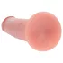 RealRock - realistické dildo s dvojitou hustotou (tělová barva) - 18,5 cm