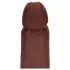 RealRock - realistické dildo s dvojitou hustotou (hnědé) - 20,5 cm