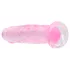 RealRock - realistické dildo s přísavkou (růžové) - 12,7 cm