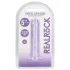 RealRock - realistické dildo s přísavkou (fialové) - 12,7 cm