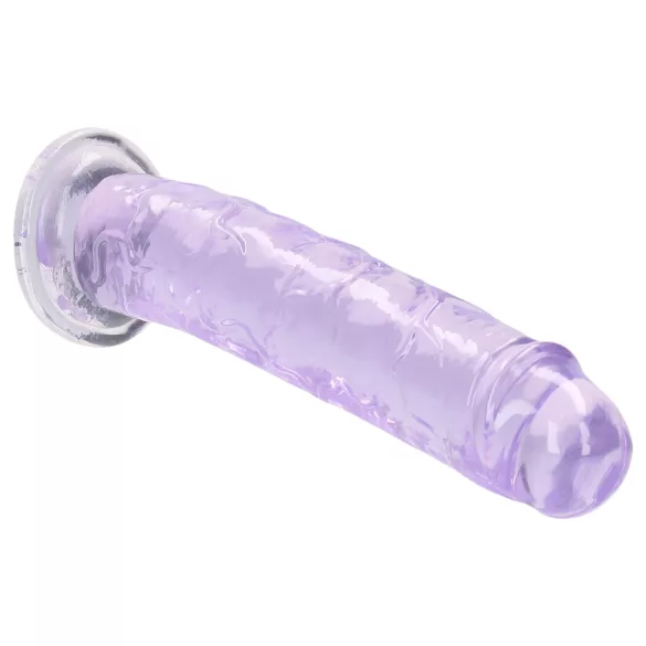 RealRock - realistické dildo s přísavkou (fialové) - 12,7 cm