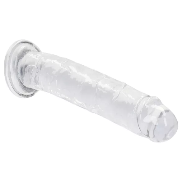 RealRock - realistické dildo s přísavkou (průhledné) - 12,7 cm