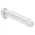 RealRock - realistické dildo s přísavkou (průhledné) - 12,7 cm