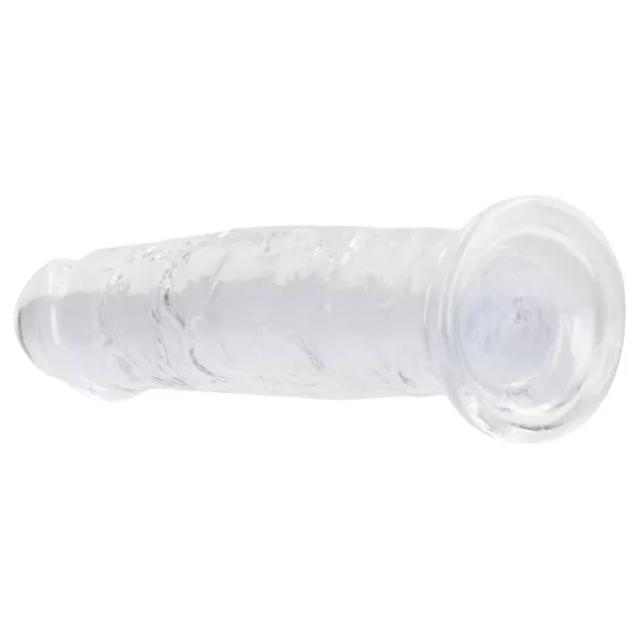 RealRock - realistické dildo s přísavkou (průhledné) - 12,7 cm