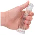 RealRock - realistické dildo s přísavkou (průhledné) - 12,7 cm