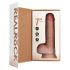 REALROCK - vibrátor s přísavkou - přírodní (18 cm)