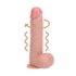 REALROCK - rotující vibrátor - přirozený (20,5 cm)