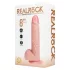 RealRock - rotační vibrátor - realistický vzhled - přírodní (20,5 cm)