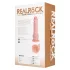 RealRock - rotační vibrátor - realistický vzhled - přírodní (20,5 cm)
