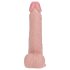REALROCK - rotující vibrátor - přirozený (20,5 cm)
