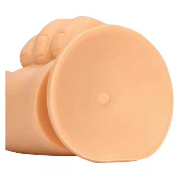 S-Line - dildo s palcem - realistický - tělová barva