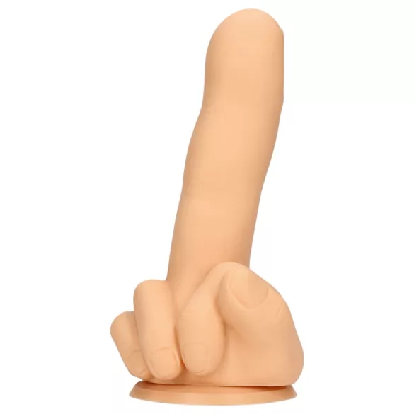 S-Line - dildo na prostřední prst (přírodní)