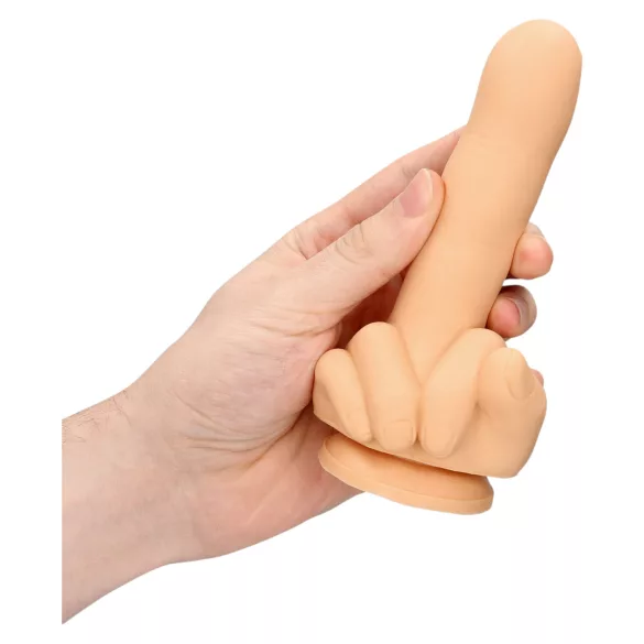 S-Line - dildo na prostřední prst (přírodní)